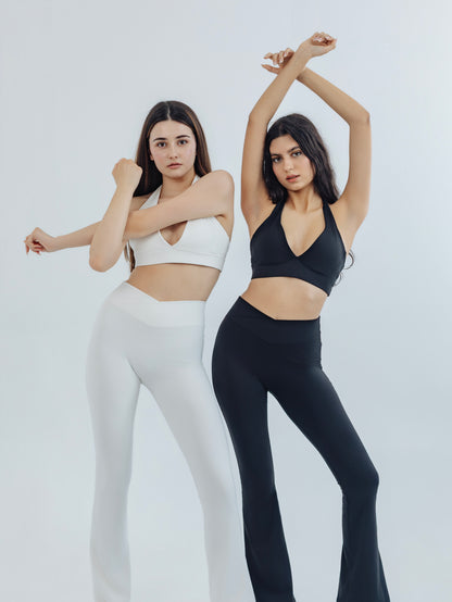 Iconic V-cut Flare Leggings