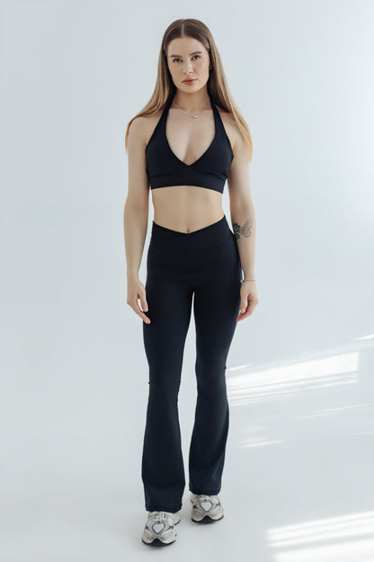 Iconic V-cut Flare Leggings